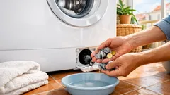 A razão escondida para a roupa sair molhada da máquina de lavar