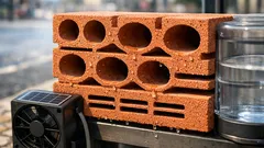 Bloc°: o “tijolo” de terracota que promete arrefecer paragens de autocarro sem eletricidade da rede