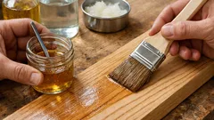 Como fazer verniz caseiro com óleo de linhaça para proteger e dar brilho à madeira