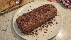 Tronco de Natal caseiro: simples de fazer e com creme rico de chocolate