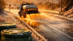 Água de pepinos em conserva pode ajudar a evitar gelo nas estradas