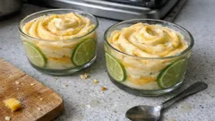 Mousse de manga e lima: cremosa, fresca e pronta com apenas 5 ingredientes