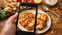 Peixe-espada frito com açorda de tomate: crocante por fora, cremosa por dentro