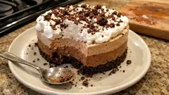 Bolo mousse de chocolate de Natal: fresco, cremoso e perfeito para fazer com antecedência