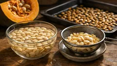 Porque deve demolhar sementes de abóbora antes de comer e como fazê-lo sem complicações