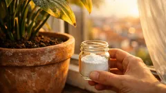 Bicarbonato de sódio nas plantas de interior: quando ajuda e quando pode estragar o vaso