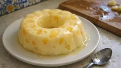 Pudim frio de ananás: sobremesa fresca para fazer de véspera e servir bem gelada