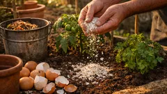 Cascas de ovo na horta: 3 formas práticas de as reaproveitar em casa