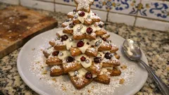 Árvore de bolachas de Natal: a sobremesa simples que dá brilho à mesa