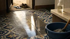 O truque caseiro com vinagre que devolve o brilho ao chão em minutos