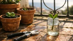 Fevereiro é o mês ideal para fazer estacas: guia rápido para multiplicar plantas sem falhas