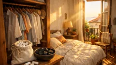 O truque do giz para tirar o cheiro a humidade do armário e travar o bolor