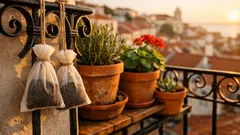 Porque há quem pendure saquinhos de café na varanda e o truque até faz sentido