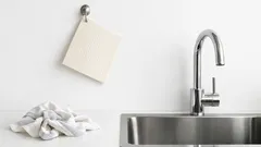 O pano de cozinha que seca rápido e ajuda a evitar maus cheiros