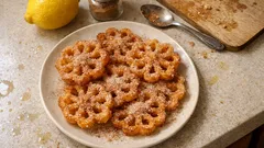 Filhós de flor finas e crocantes: a receita de Natal que sai sempre bem