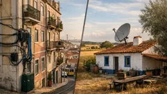 Fibra ótica ou internet por satélite: qual compensa mais em Portugal
