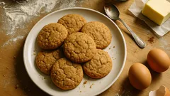 Bolachas de canela e cardamomo: crocantes por fora e macias por dentro