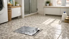 Porque é que tapar a grelha do ralo com papel de alumínio corta o mau cheiro (e o que fazer a seguir)