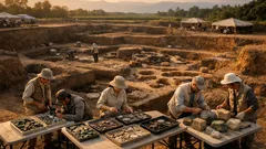 Descoberta em Sanxingdui revela oficina de jade e pedra que explica os “tesouros” encontrados