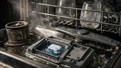 Pastilha da máquina de lavar loiça não dissolve? causas comuns e soluções rápidas