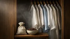 O truque dos grãos de café para tirar o cheiro a fechado do armário