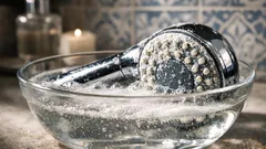 Como remover o calcário do chuveiro com vinagre branco em 10 minutos