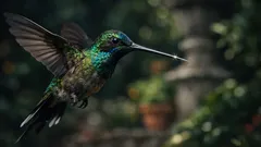 Este beija-flor tem um bico que funciona como adaga, e a ciência explica porquê