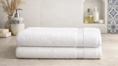 Para que serve a faixa lisa das toalhas de banho e porque ajuda a durar mais