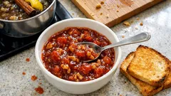 Doce de tomate com noz: compota caseira bem apurada, perfeita para tostas e queijos