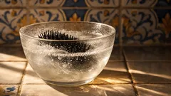 O truque com vinagre branco para limpar a escova de cabelo em 30 minutos