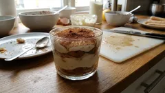 Tiramisu em taça com canela: cremoso, fácil e ainda melhor depois de frio