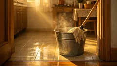 Água quente ou fria para lavar o chão? O truque simples que muda a limpeza