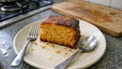 Bola Parda da Beira Baixa: bolo húmido de laranja com azeite (e um toque de aguardente)