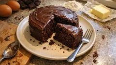 Bolo de chocolate fácil e húmido, com chocolate derretido — sai sempre bem