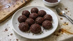 Brigadeiros de chocolate bem cremosos: o ponto certo para enrolar sem stress