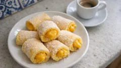 Tortas de Azeitão em casa: massa fofa e creme de gemas sem talhar