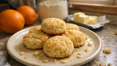 Biscoitos de laranja fáceis e bem aromáticos — ficam dourados e leves em poucos passos