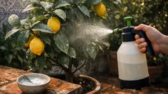 Bicarbonato no limoeiro: como pulverizar sem queimar as folhas