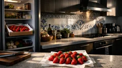 Como escolher, lavar e guardar morangos para durarem mais no frigorífico