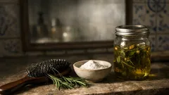 Alecrim com bicarbonato para cabelos brancos funciona mesmo