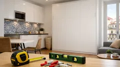 Cama rebatível: como ganhar espaço num T0 ou estúdio sem fazer obras