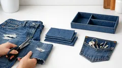 3 formas de reutilizar calças de ganga rasgadas sem costura e sem complicações