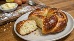 Regueifa doce caseira bem fofa: a trança simples que fica dourada e brilhante