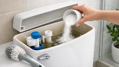 Mau cheiro na casa de banho? O truque do bicarbonato que limpa o autoclismo por dentro