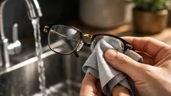 Como limpar os óculos sem riscar as lentes e evitar erros comuns