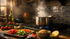 Sopa de legumes em 15 minutos: jantar leve com bulgur e limão