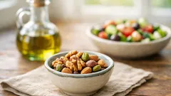 Frutos secos todos os dias: o que 30 g podem fazer pelo colesterol e pelo coração