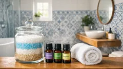 Como fazer um ambientador caseiro com sais que deixa a casa de banho a cheirar a spa