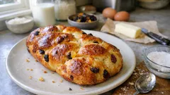 Trança com frutos secos: fofa, dourada e perfeita para a mesa de domingo