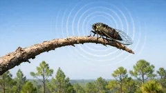 A cigarra que parecia desaparecida afinal foi reencontrada pelo som